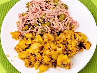 Mittagessen am 11. März in Wemmetsweiler